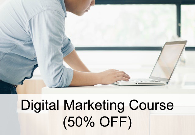 LEARN DIGITAL MARKETING NOW! (50% off)